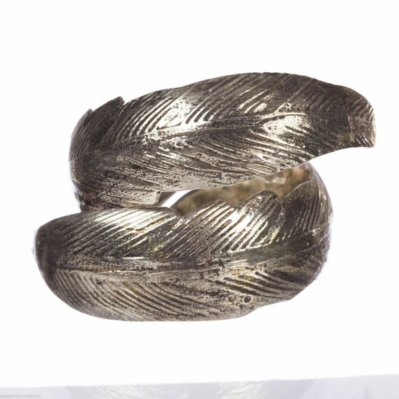 Sterling Silver Native American Inspired Feather H - Picture 3 of 6